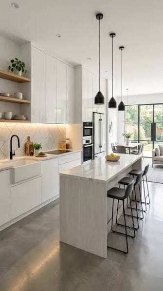 Kitchen cabinet and appliance installation detail